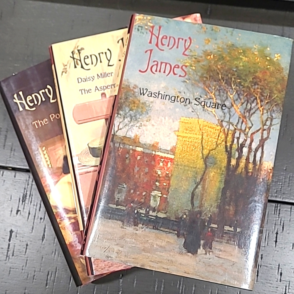 Hardcover 3 Vintage Henry James Books